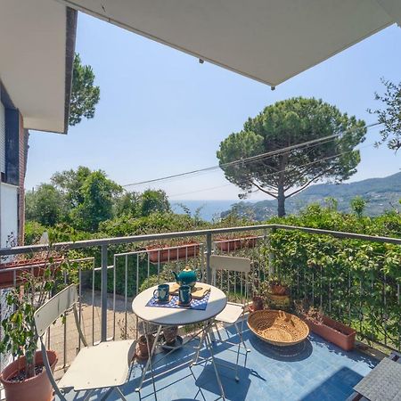 Appartamento Casa Anna Sea View, Pool, Parking & Wifi Rapallo Esterno foto