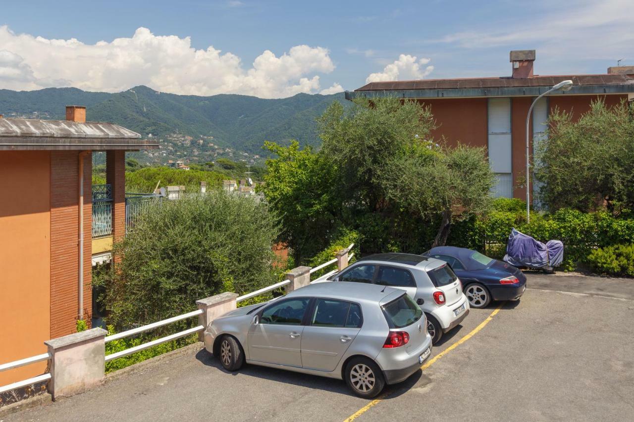 Appartamento Casa Anna Sea View, Pool, Parking & Wifi Rapallo Esterno foto