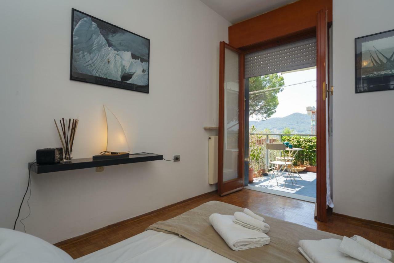 Appartamento Casa Anna Sea View, Pool, Parking & Wifi Rapallo Esterno foto